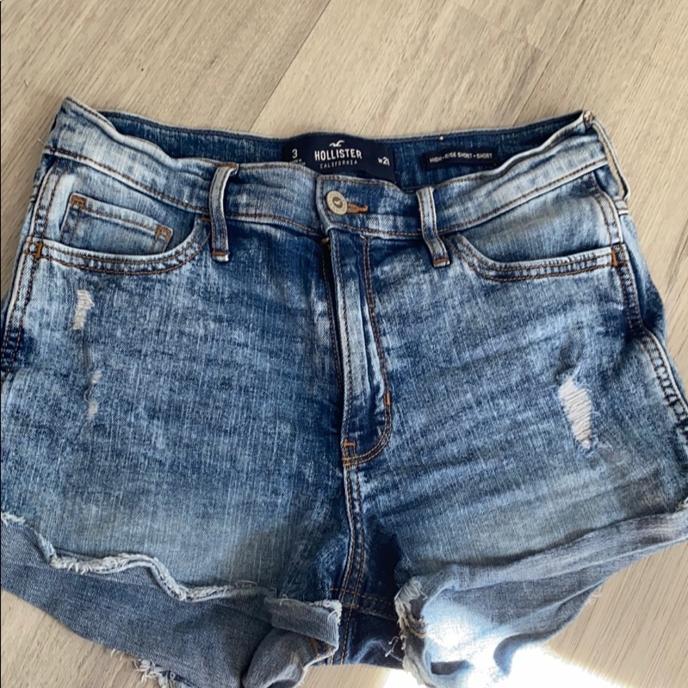 Hollister jean shorts